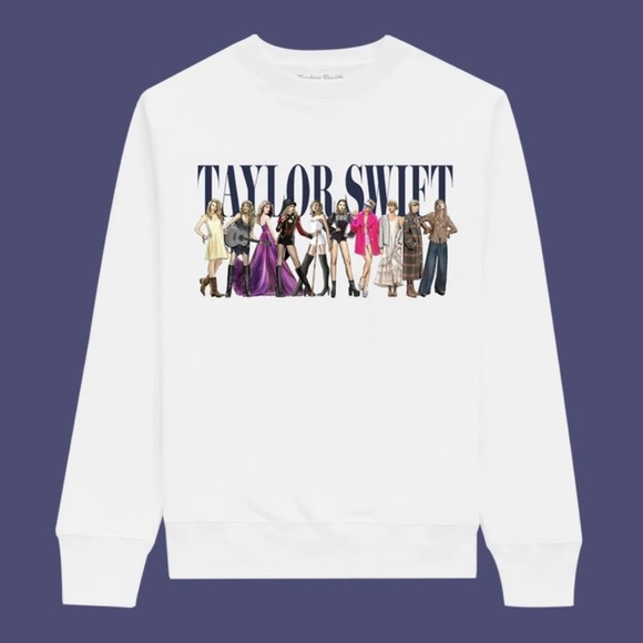 Taylor Swift Tops - Taylor swift eras collection midnights crew neck sweatshirt Size large
